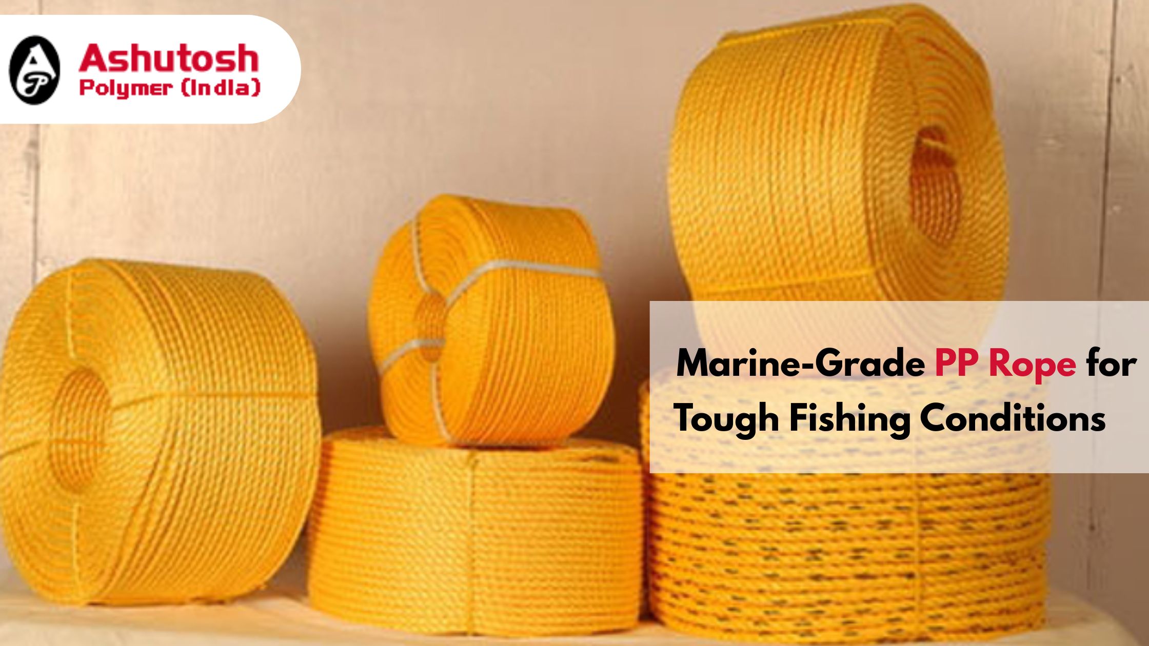 PP Rope Uses in Fishing & Marine Industry