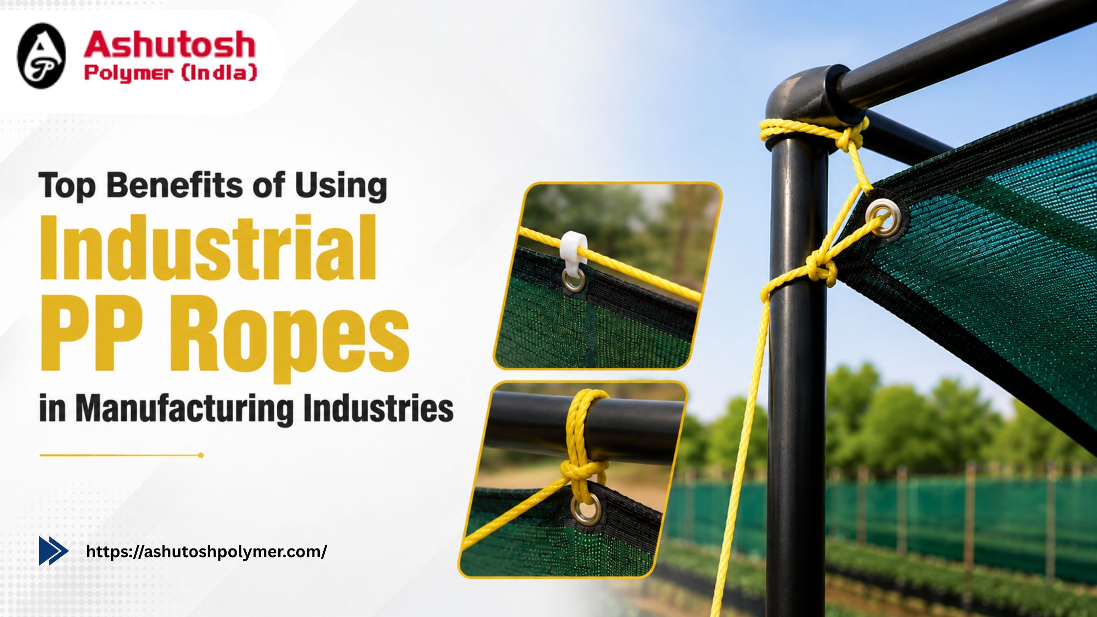 Top Benefits of Using Industrial PP Ropes in Manufacturing Industries